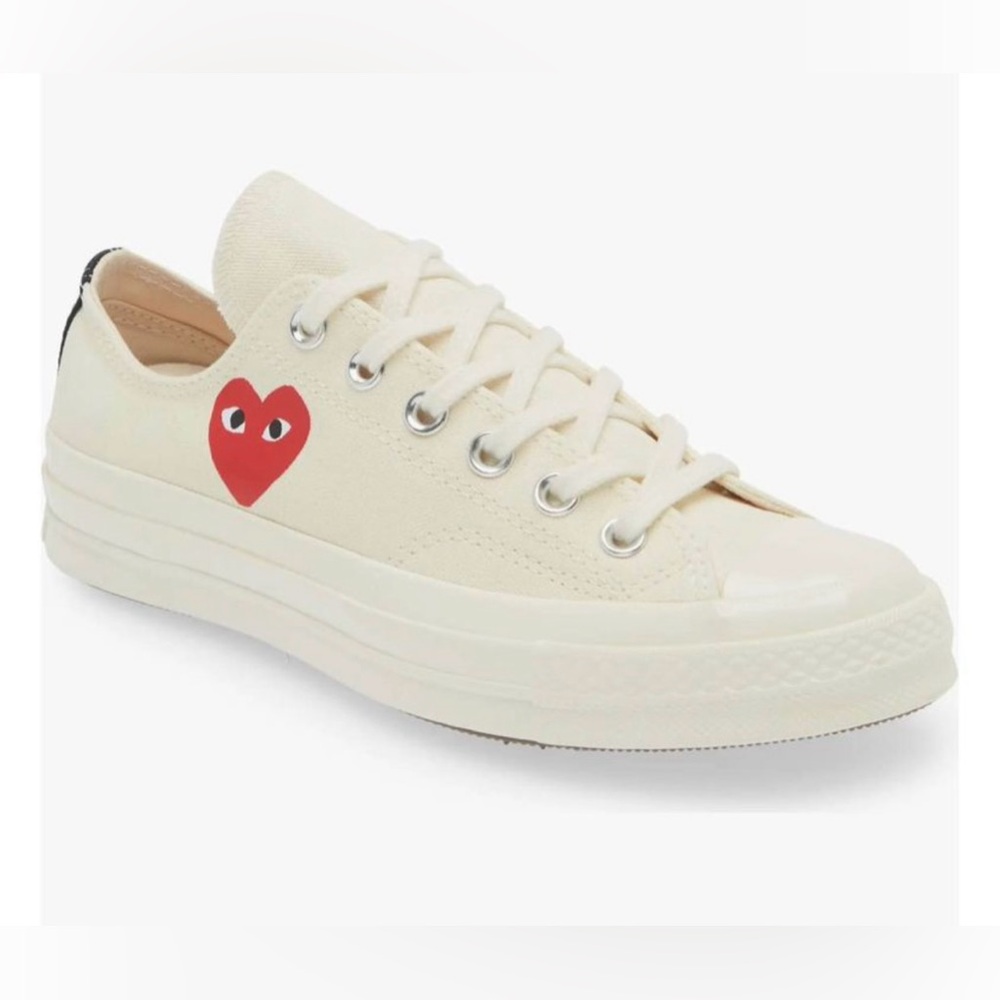 Converse Chuck Taylor Star 70 Comme des Garcons PLAY OFF White 7 M, W9
